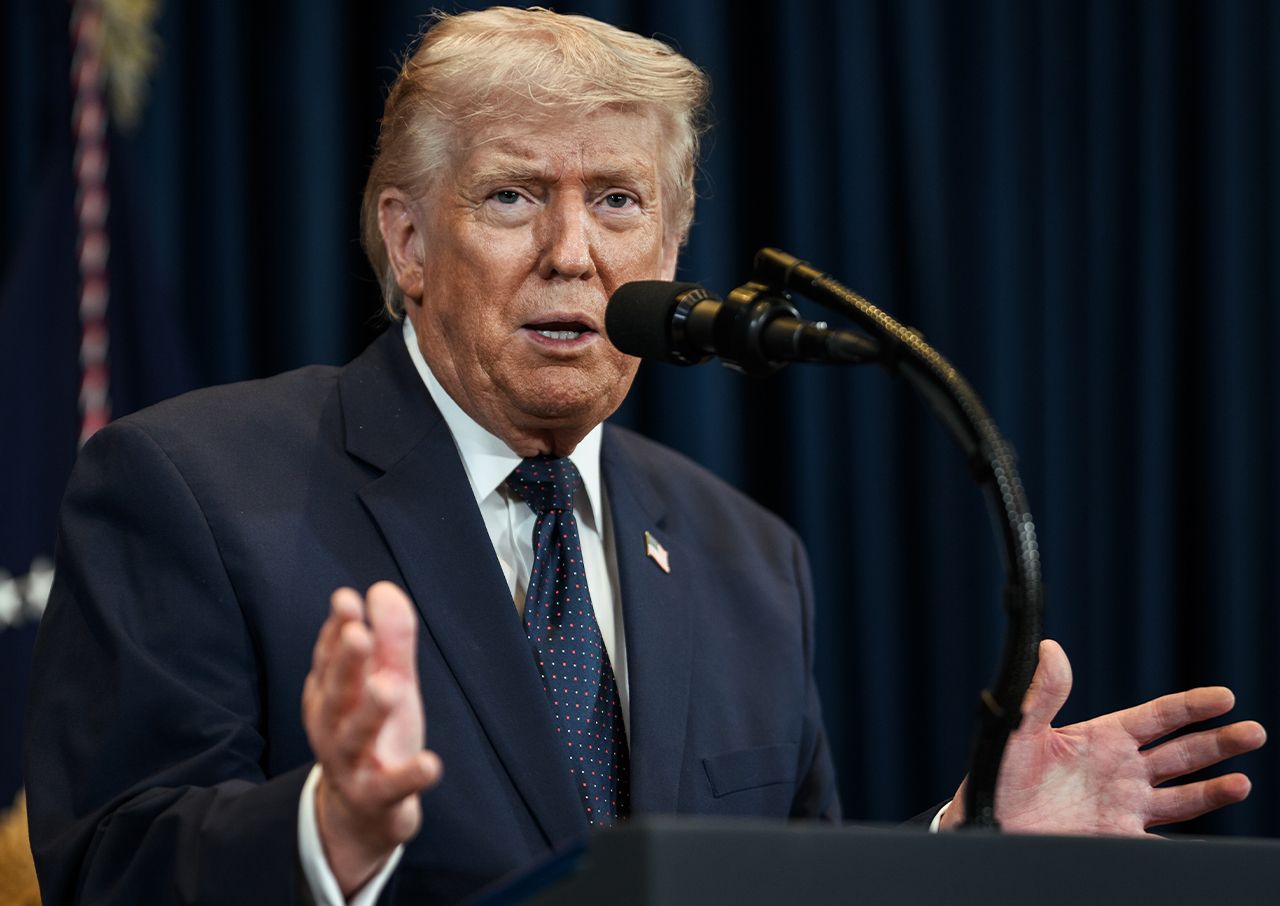 Donald Trump speaking