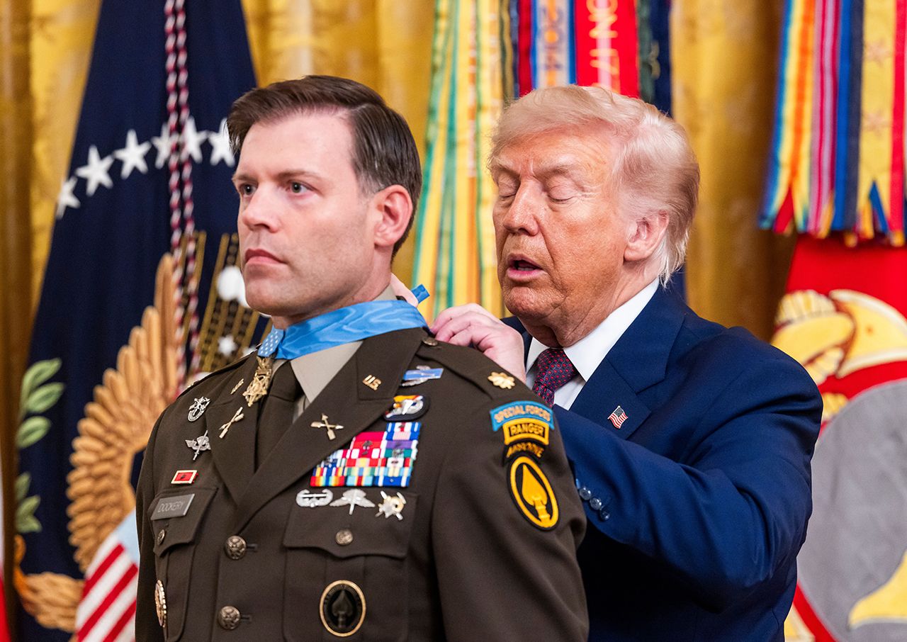 donald trump medal of honor