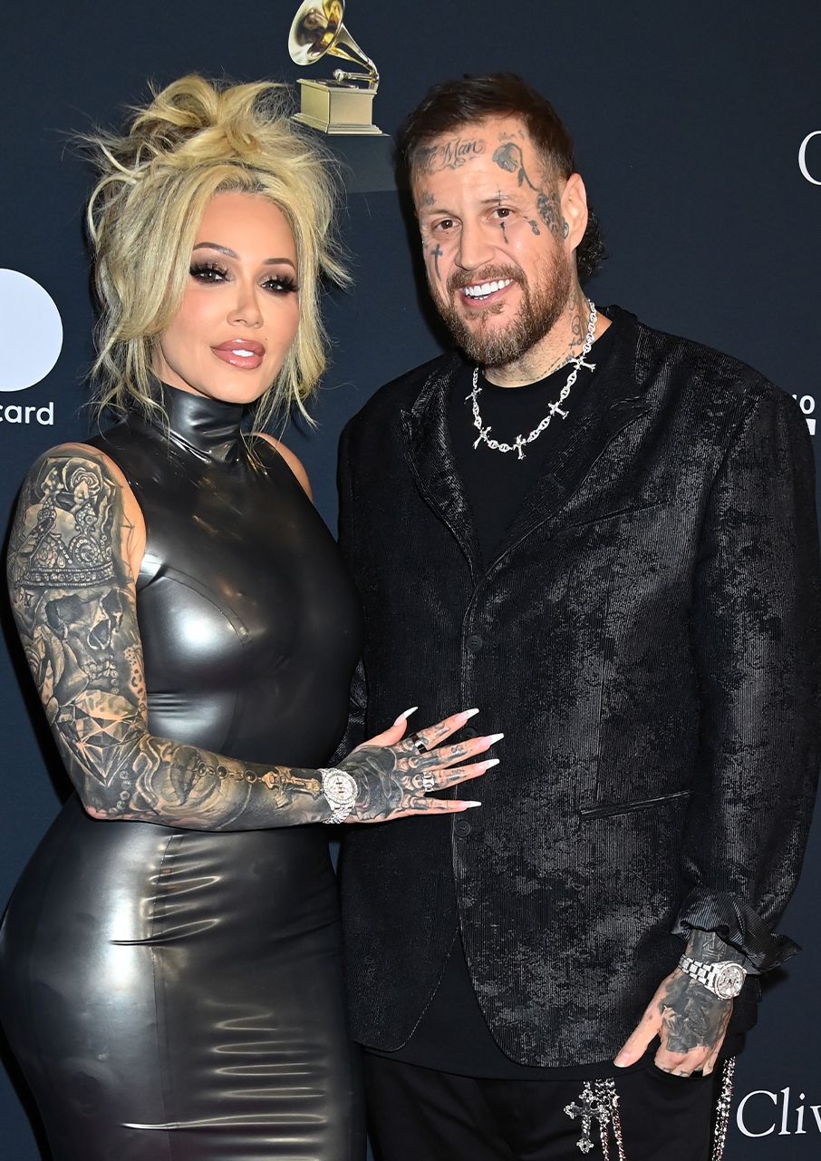 Jelly Roll and Bunnie Xo pre Grammy Gala