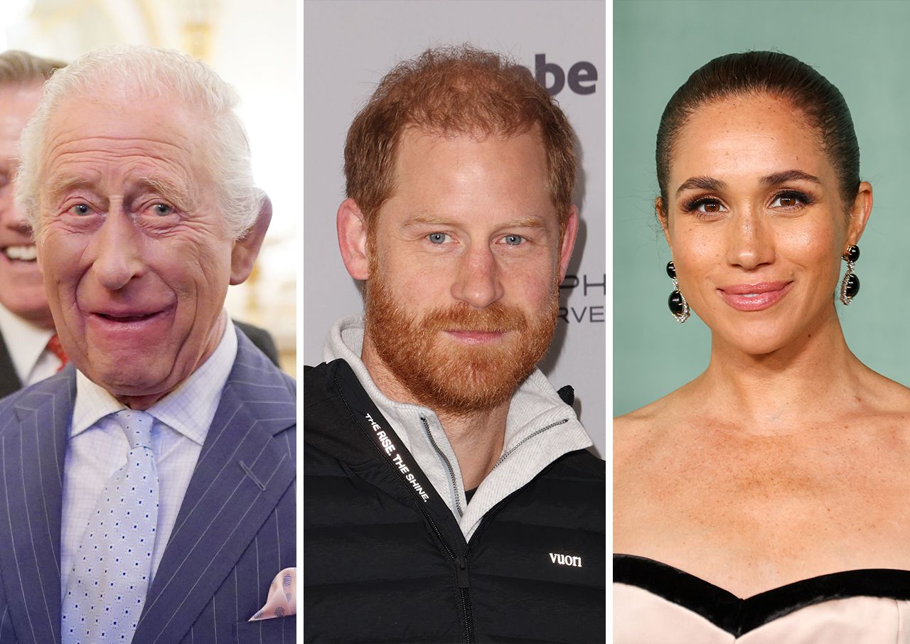 King Charles Prince Harry Meghan Markle