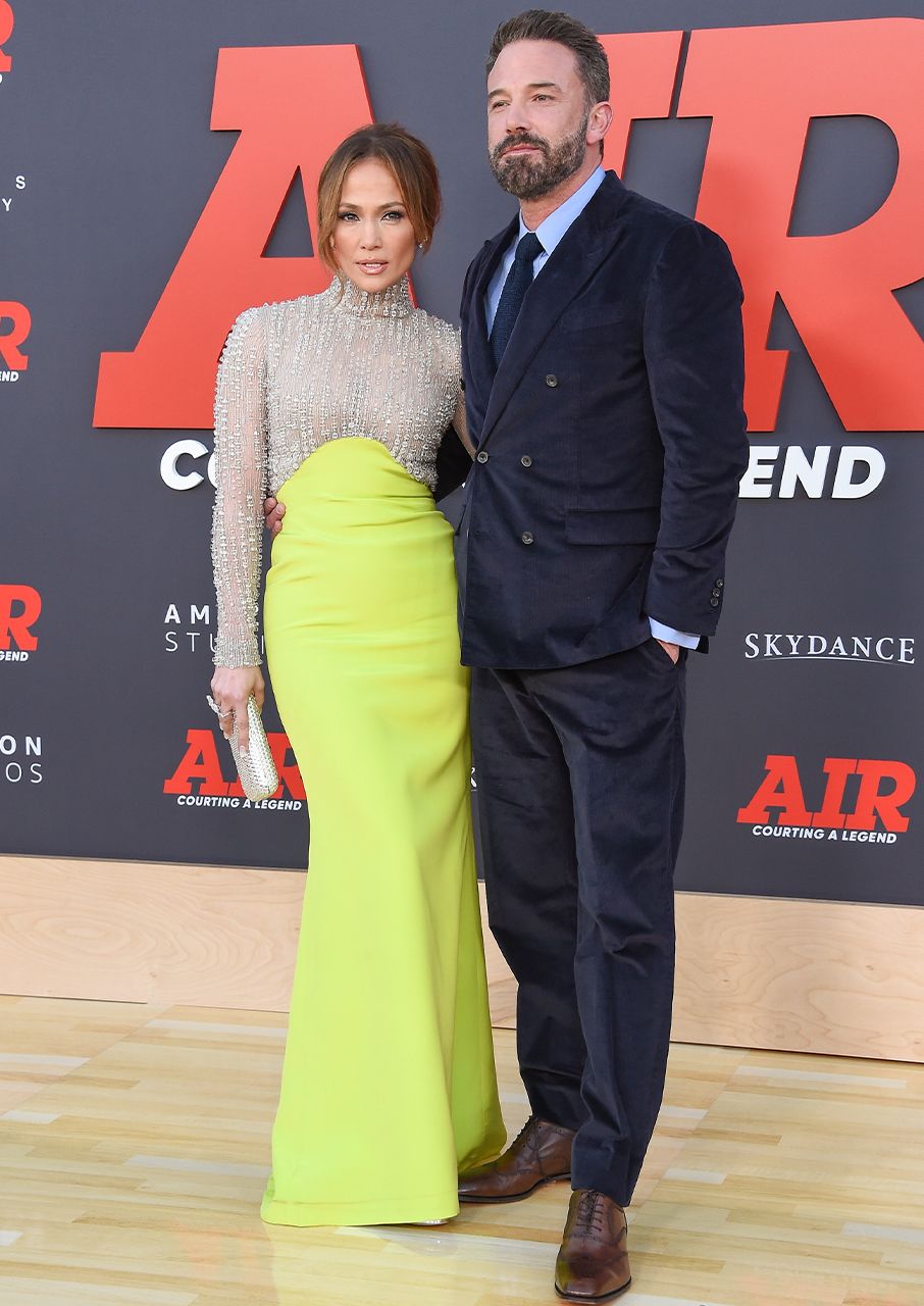 Jennifer Lopez and Ben Affleck Air premiere