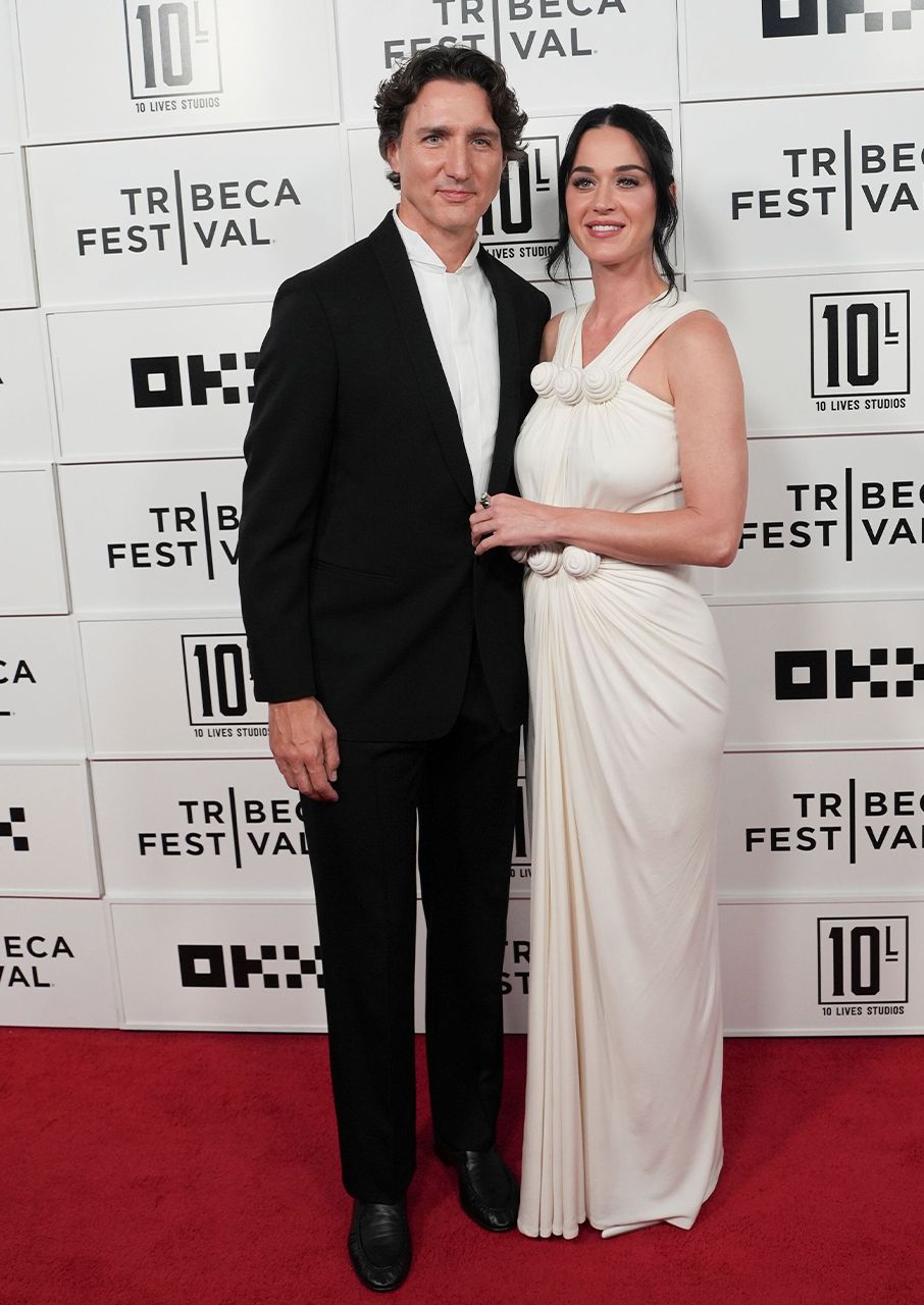 Katy Perry and Justin Trudeau Lifetimes Tour Live From Paris premiere