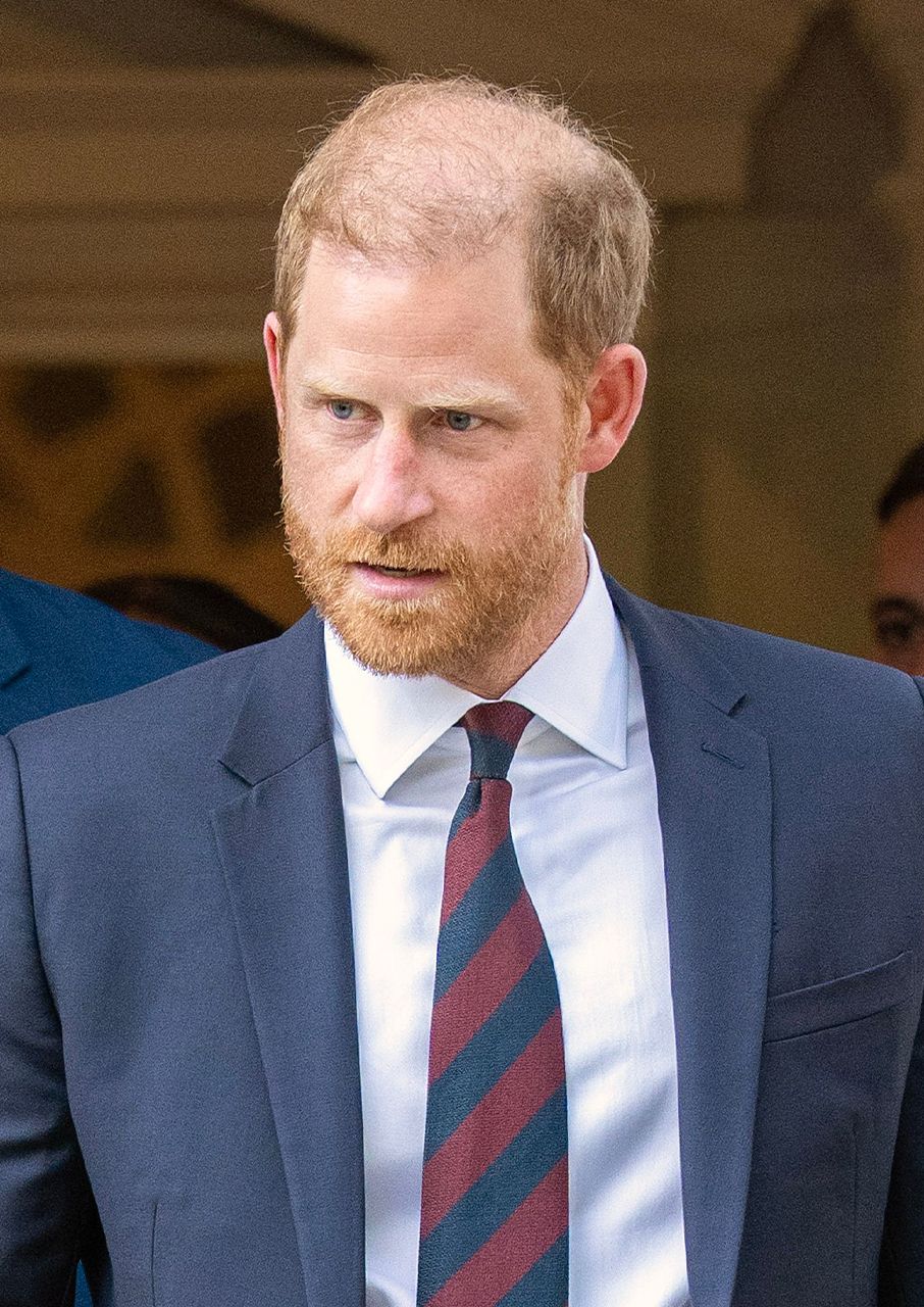 Prince Harry leaves Chatham House