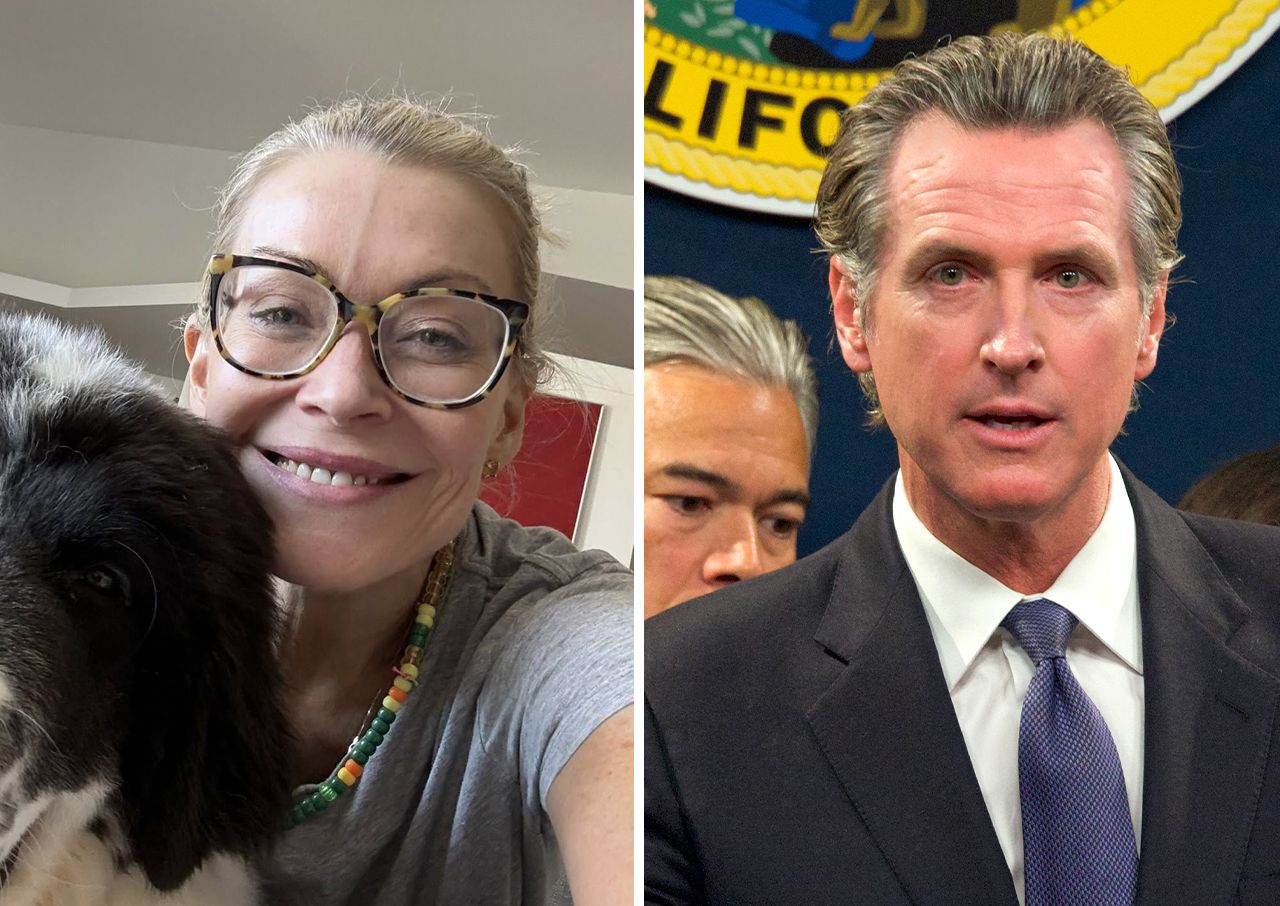 Gavin Newsom Ruby Rippey-Gibney