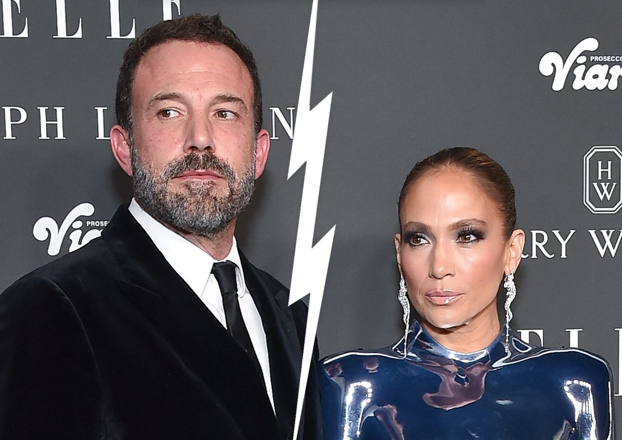 Jennifer Lopez Ben Affleck split photo