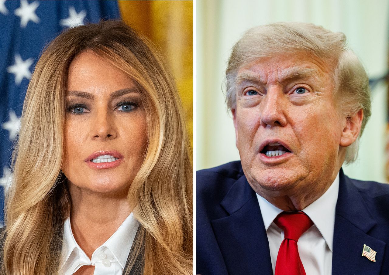 Donald Trump and Melania Trump
