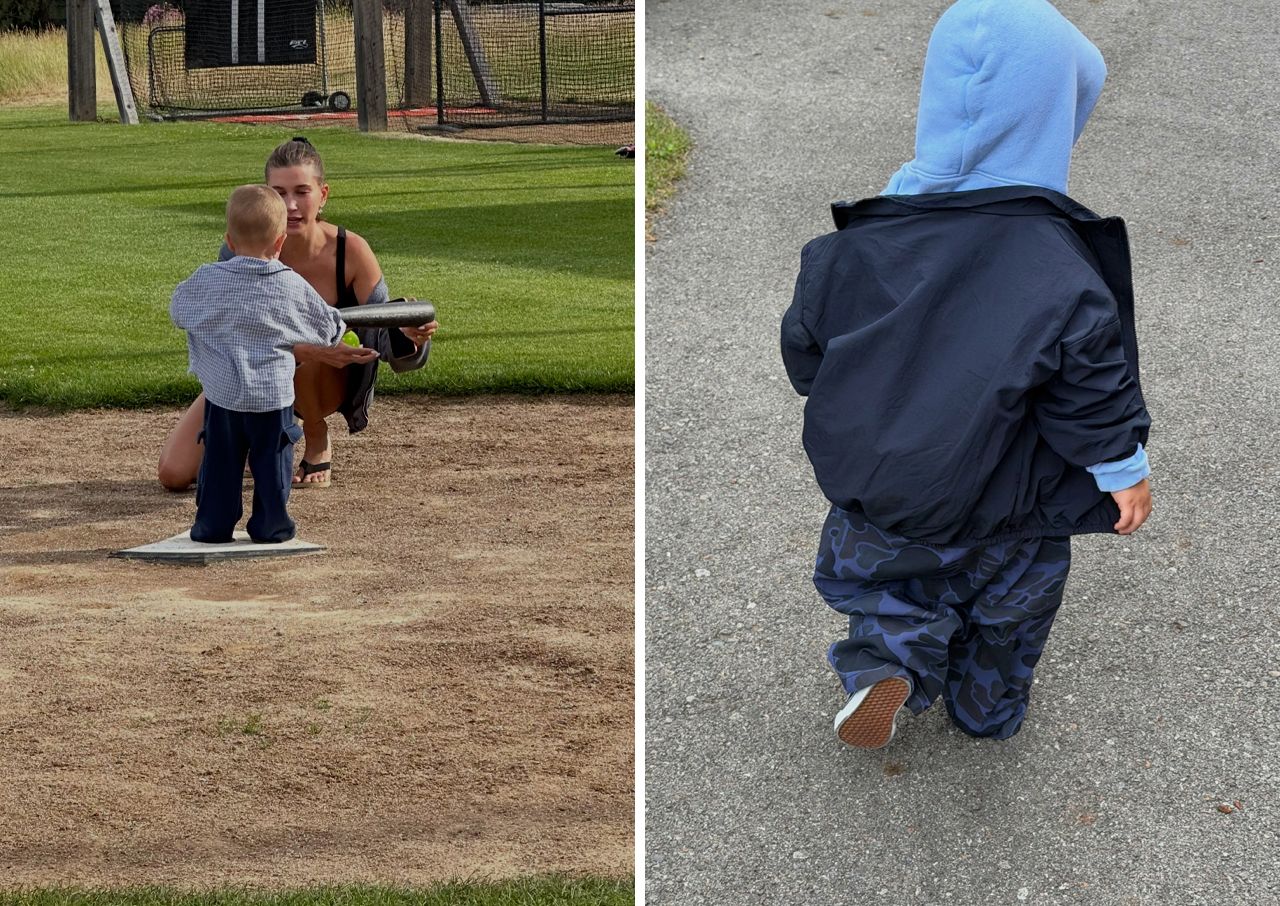 Hailey Bieber and son Jack Blues Bieber Instagram