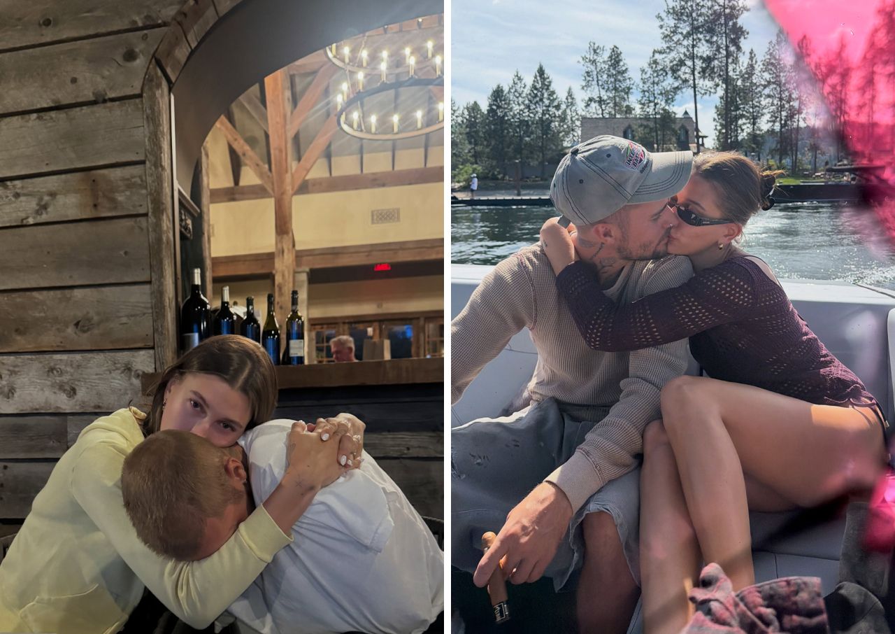 Hailey Bieber and Justin Bieber Instagram