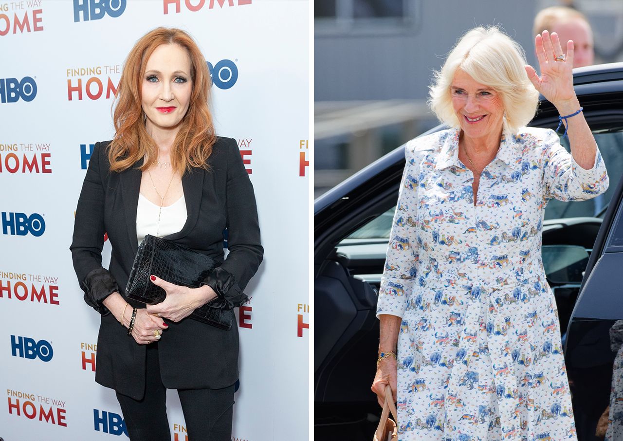 J.K. Rowling and Queen Camilla