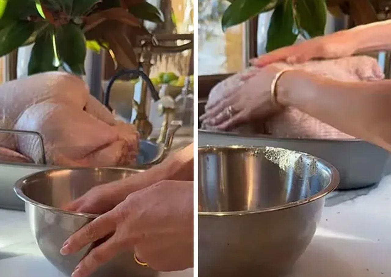 Meghan Markle raw chicken