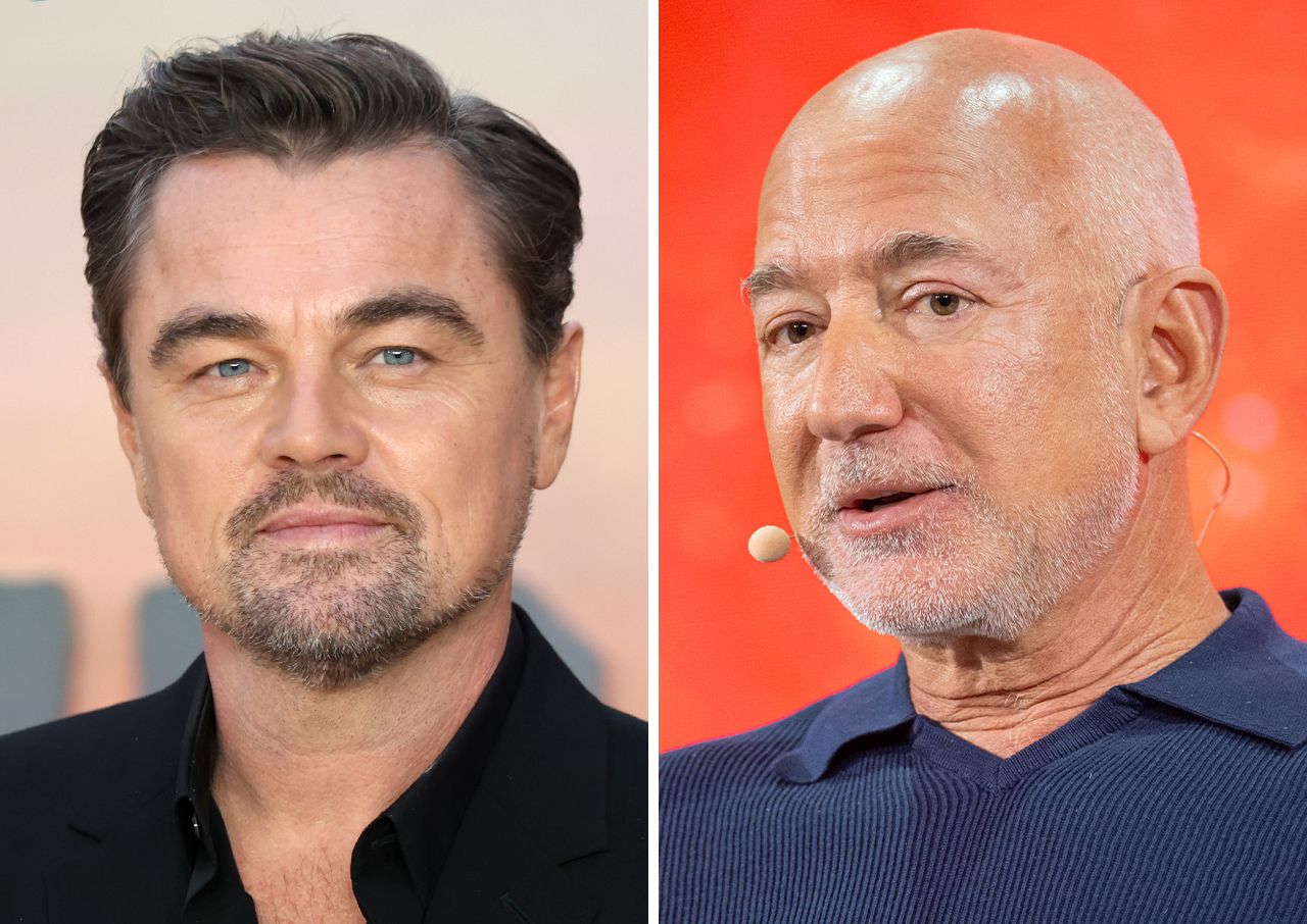 Leonardo DiCaprio and Jeff Bezos