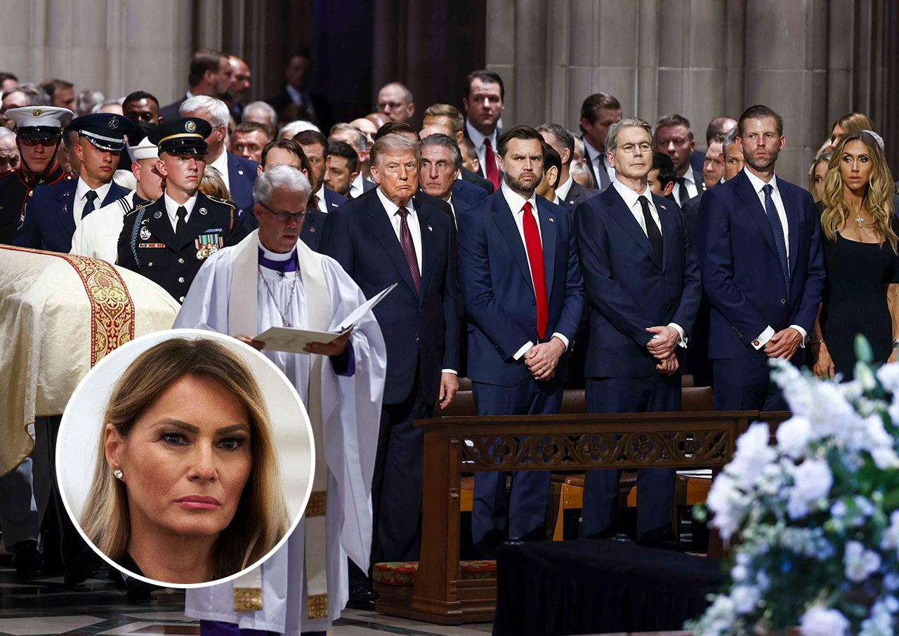 Melania Trump skips Lindsey Graham's funeral