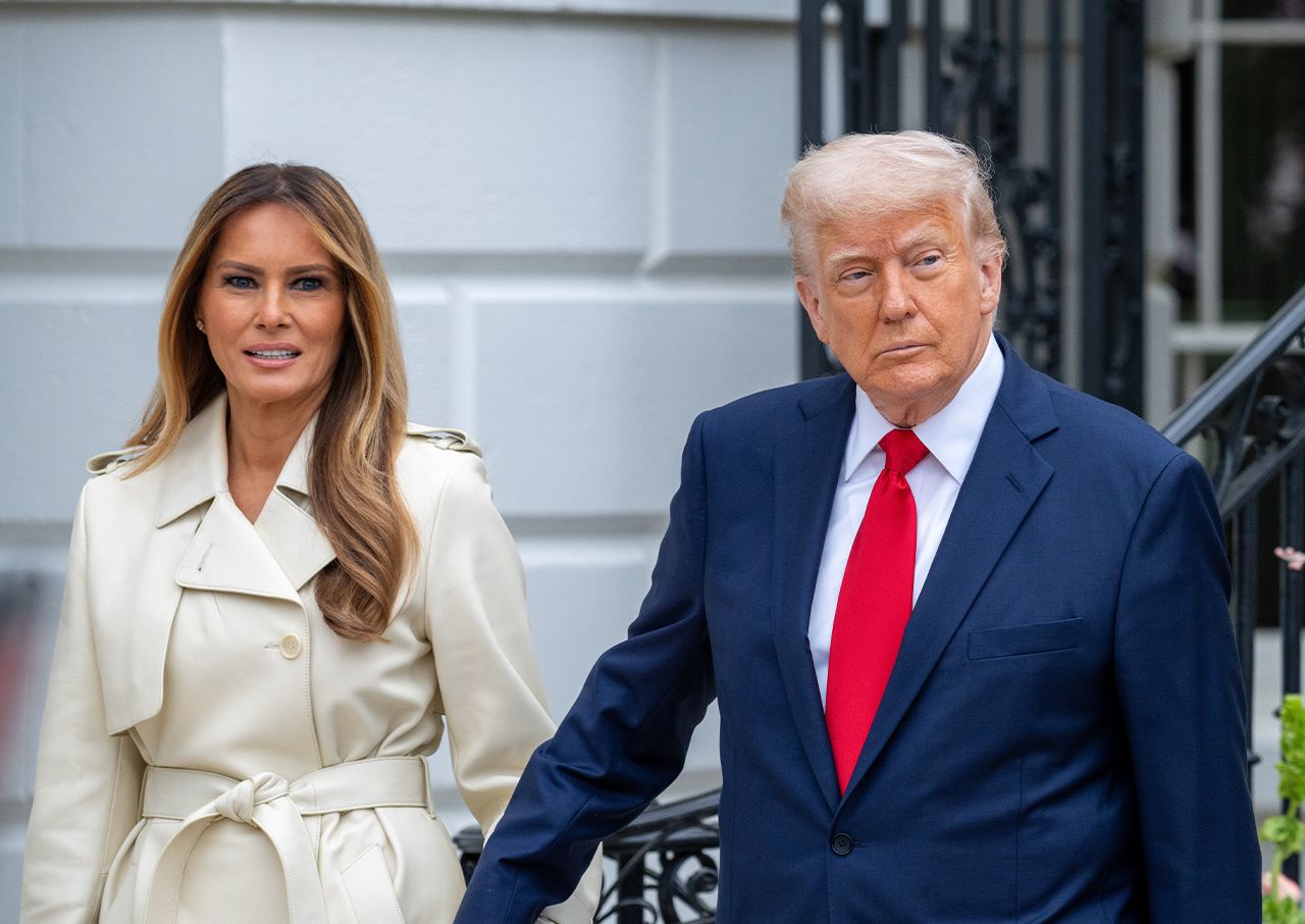 Donald Trump and Melania Trump
