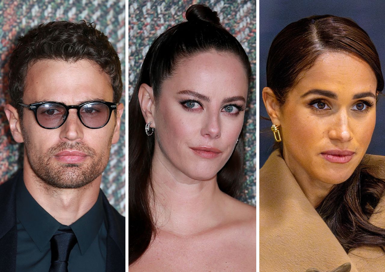 Theo James and Kaya Scodelario and Meghan Markle