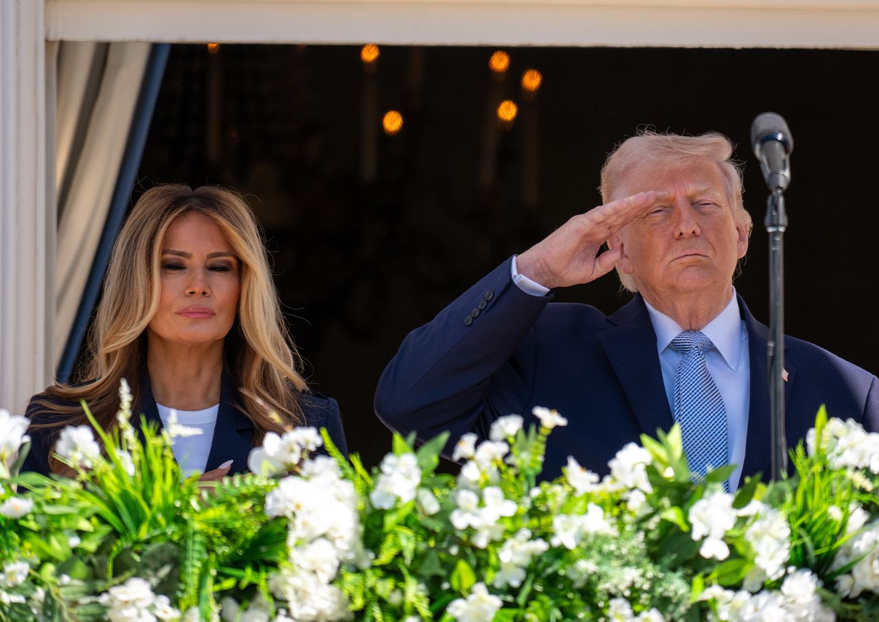 Donald Trump and Melania Trump