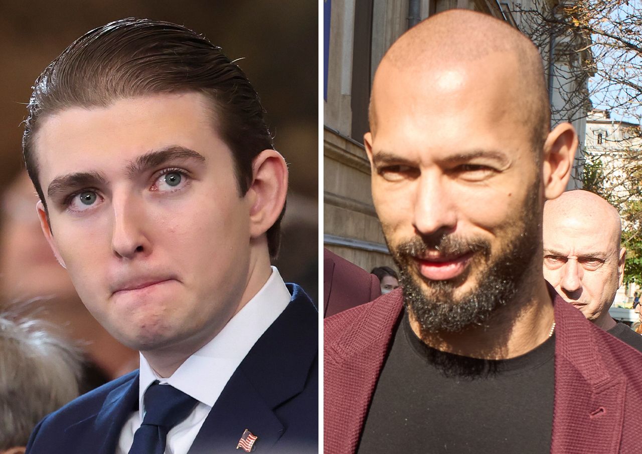 Barron Trump Andrew Tate