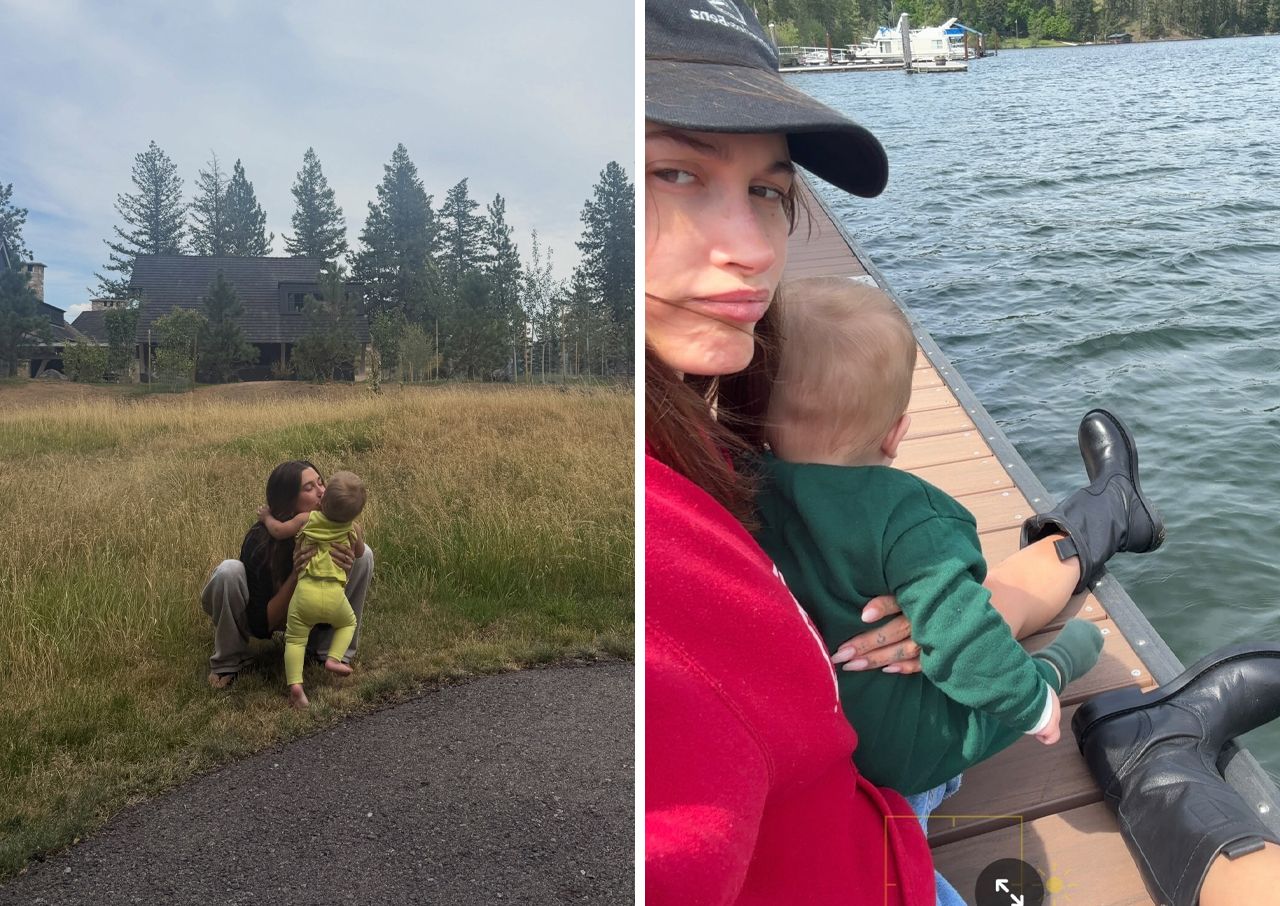 Hailey Bieber Jack Blues Bieber second birthday Instagram post