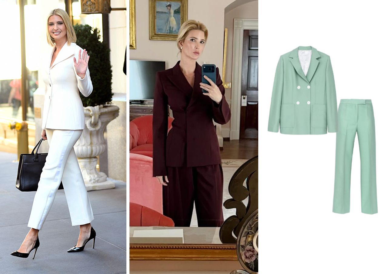 Ivanka Trump suit montage