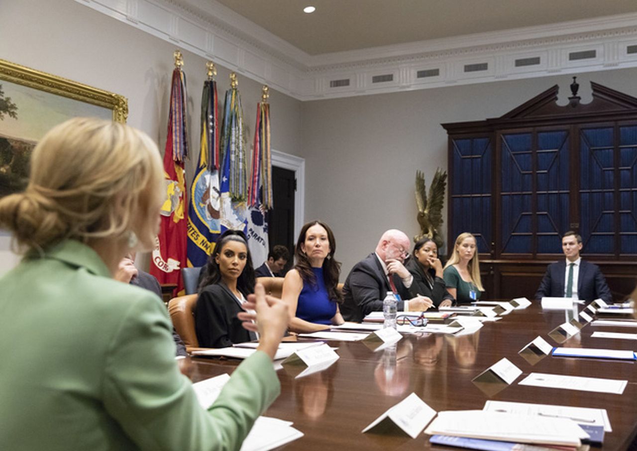 Ivanka Trump meets with Republican members 2018