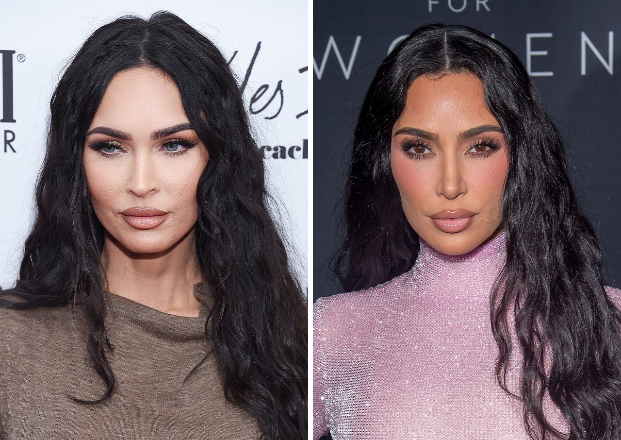 Megan Fox and Kim Kardashian