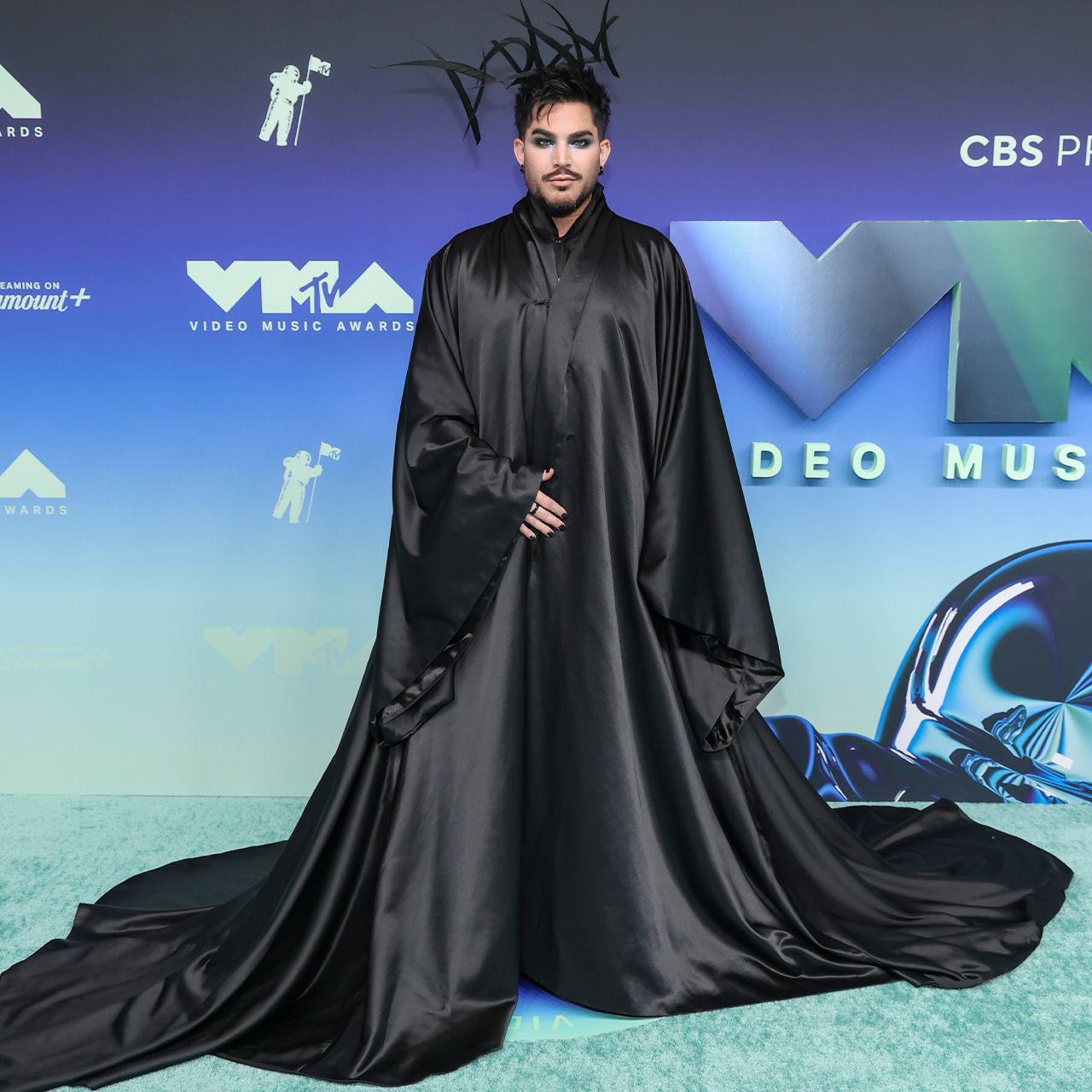 Adam Lambert MTV VMA red carpet look