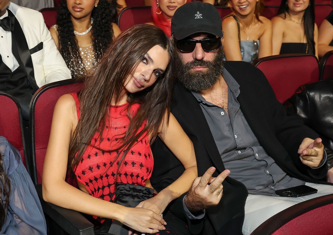 Emily Ratajkowski and Romain Gavras MTV VMAs 2026