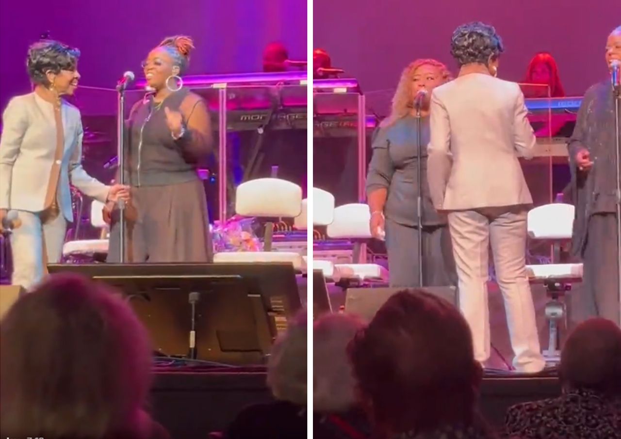 Gladys Knight performing New York