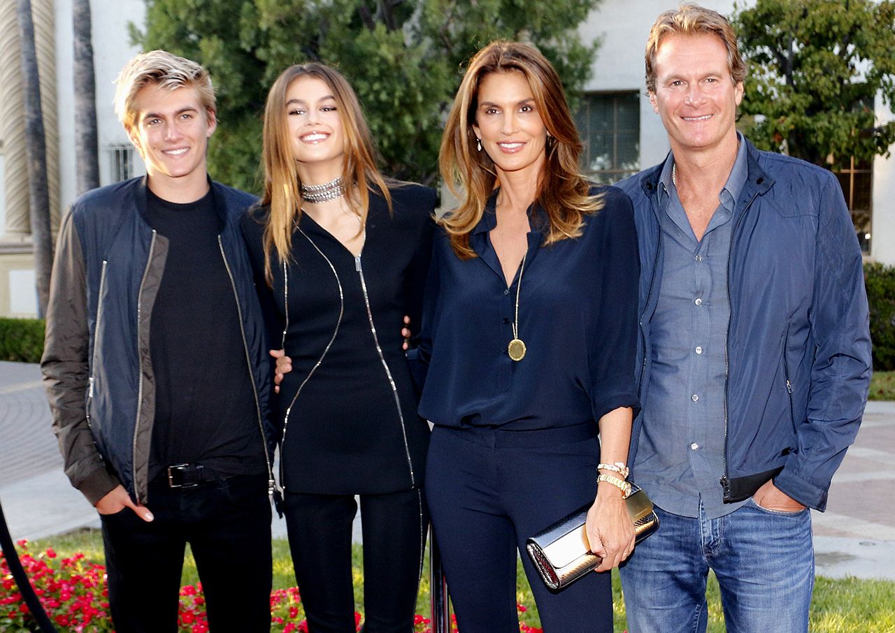 Cindy Crawford Rande Gerber Kaia Gerber Presley Gerber
