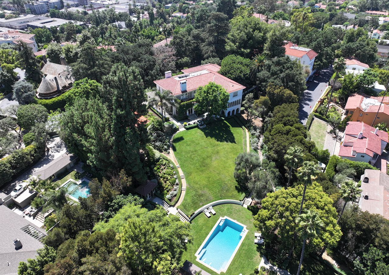 Angelina Jolie LA mansion