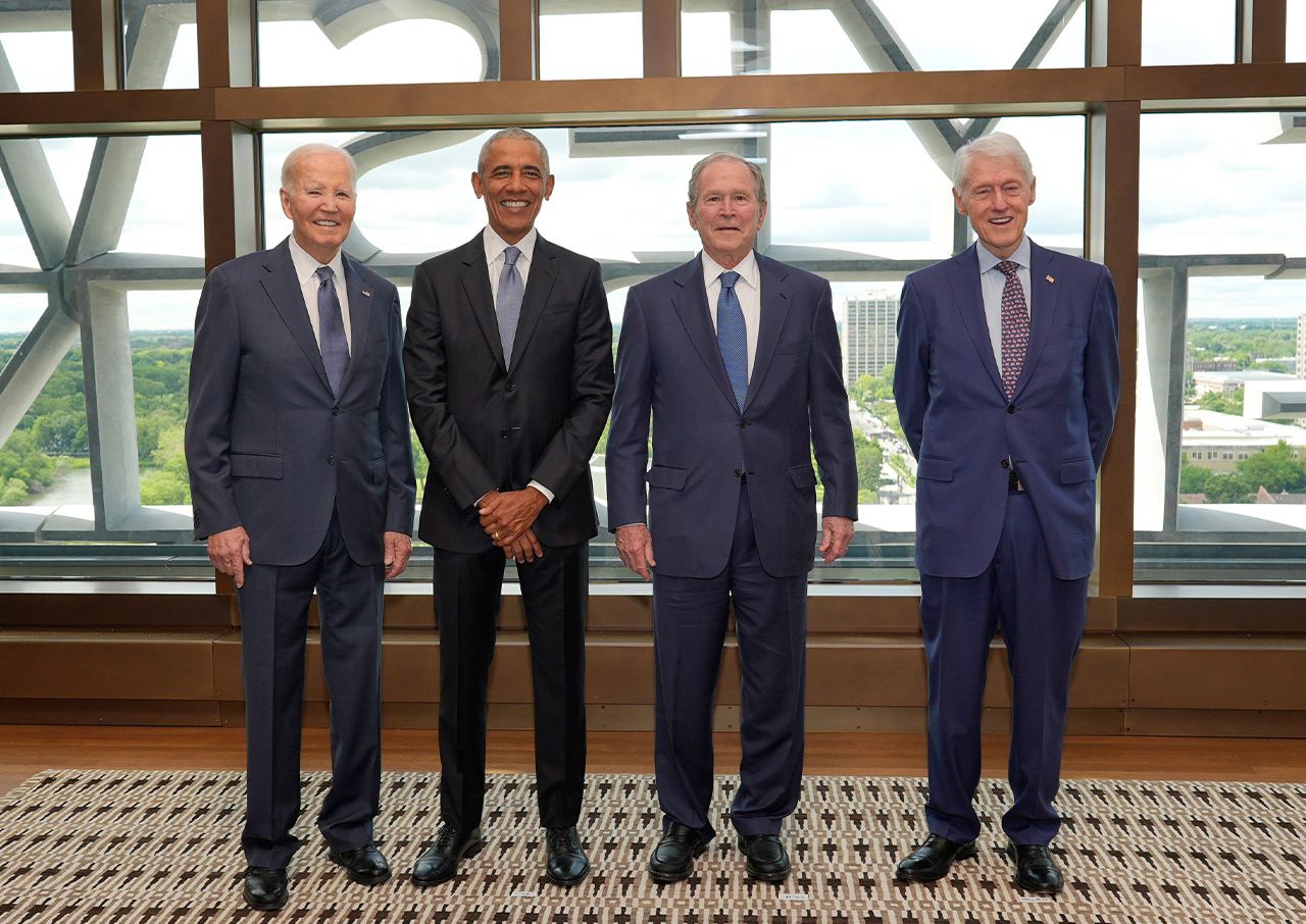 bill clinton george bush barack obama joe biden