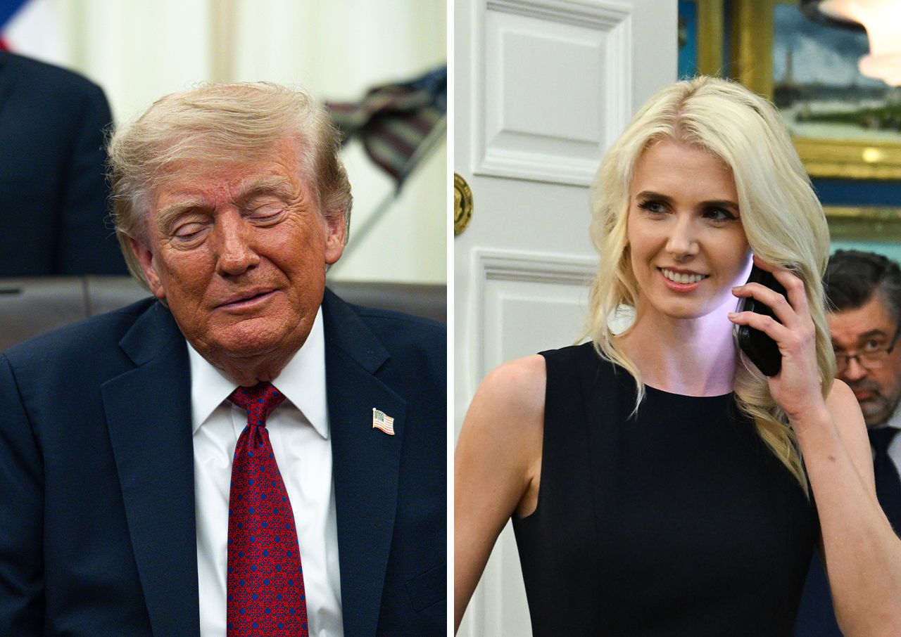 Donald Trump and Natalie Harp