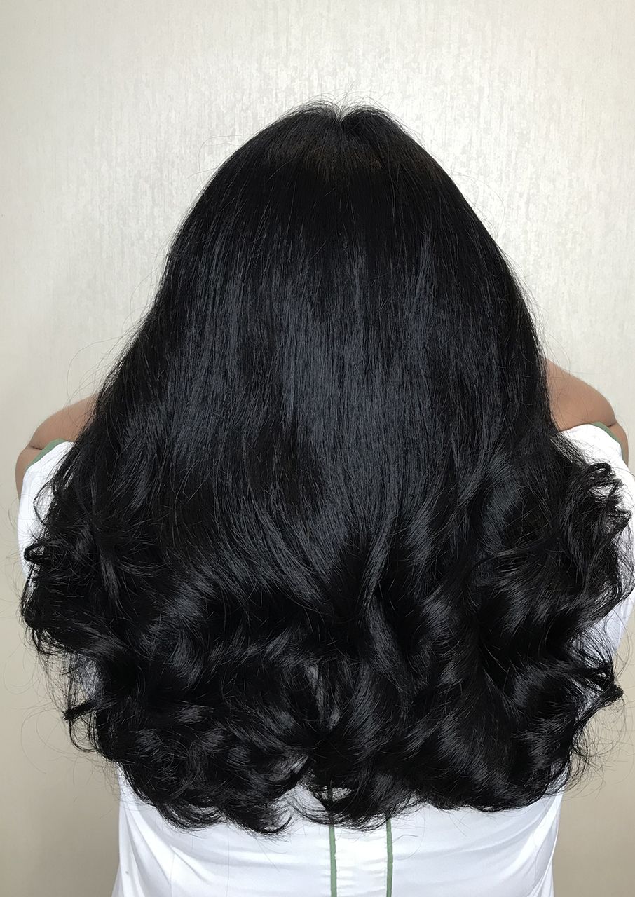 black-hair