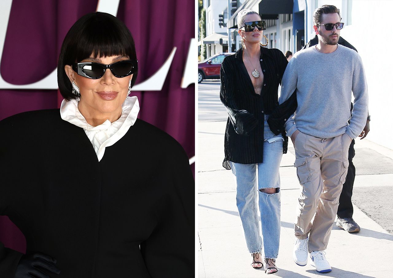 Kris Jenner Khloe Kardashian Scott Disick