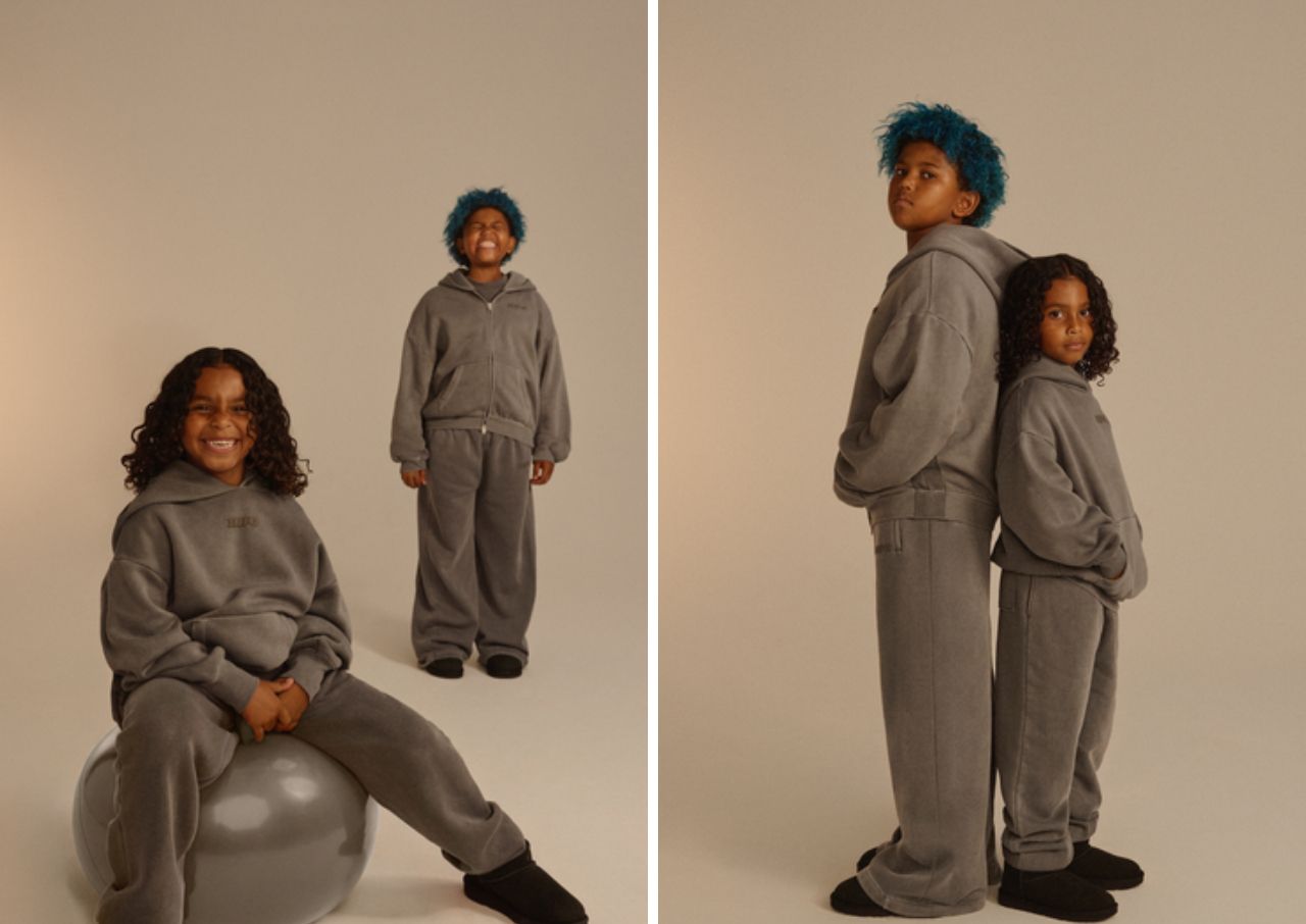 Saint West Psalm West Skims Kids ad