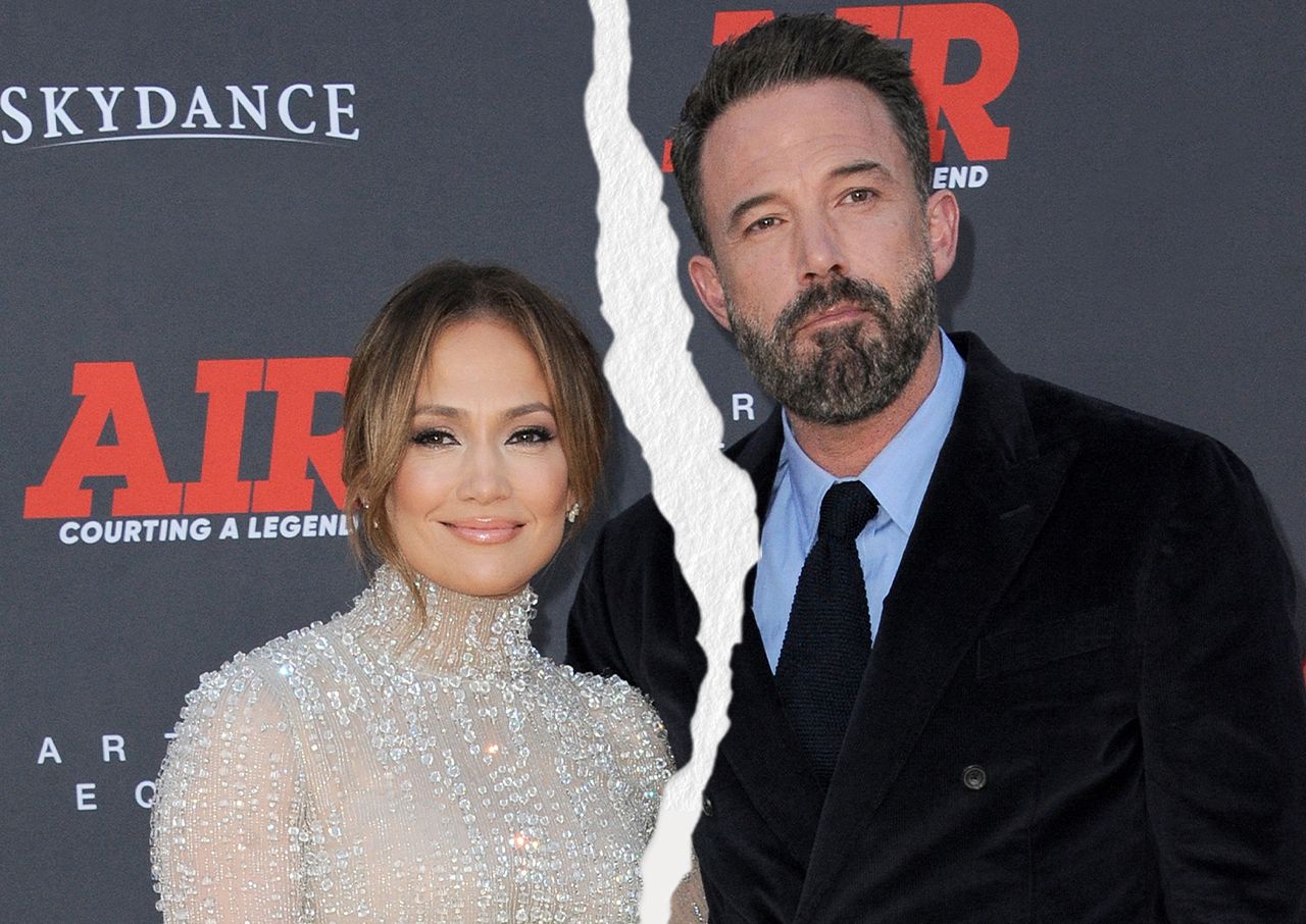 Ben Affleck and Jennifer Lopez split