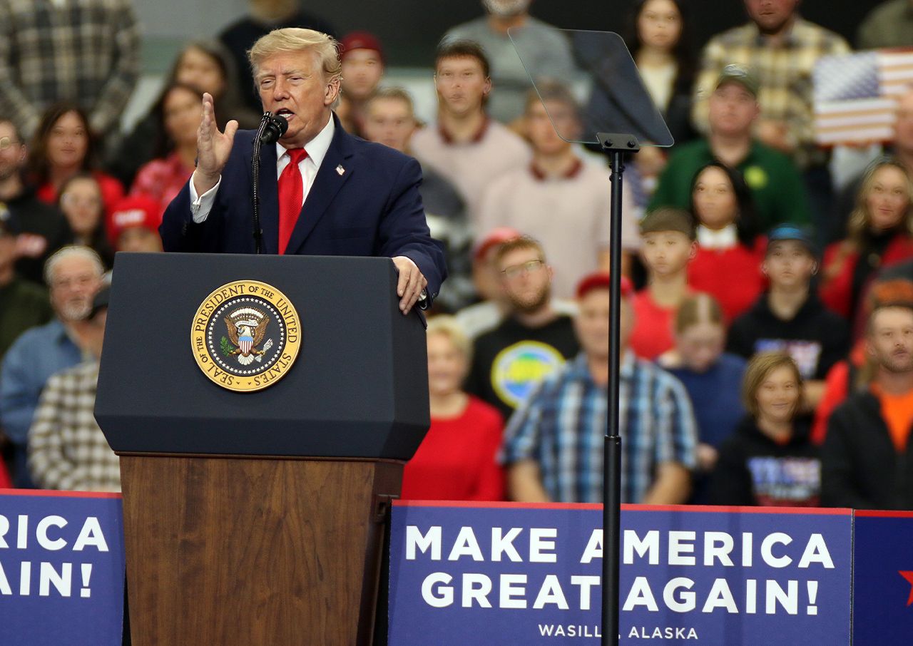 Donald Trump Alaska speech