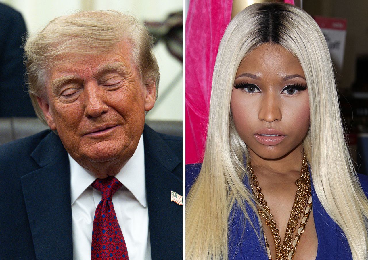 donald trump nicki minaj