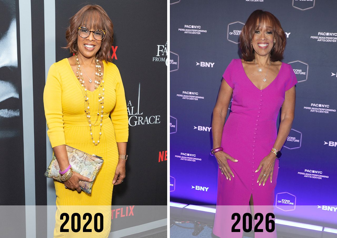 gayle king before and after