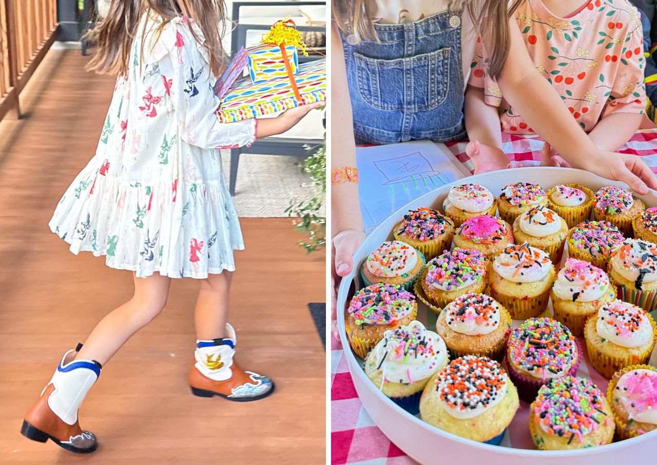 Gigi Hadid Khai Instagram pictures birthday presents and cupcakes