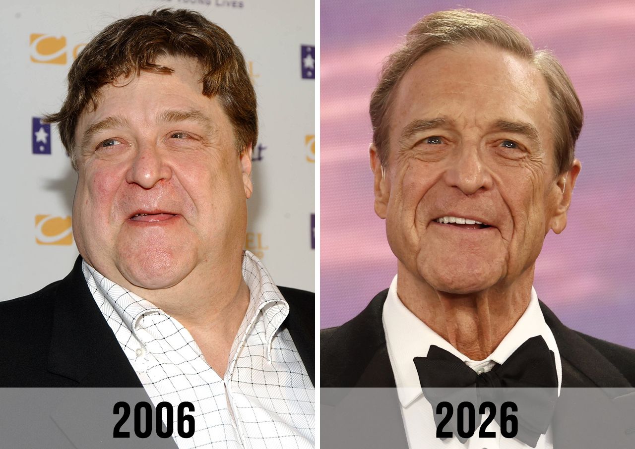 John Goodman before and after weight loss close up