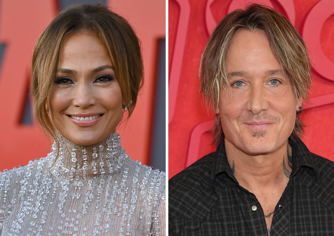 Jennifer Lopez and Keith Urban