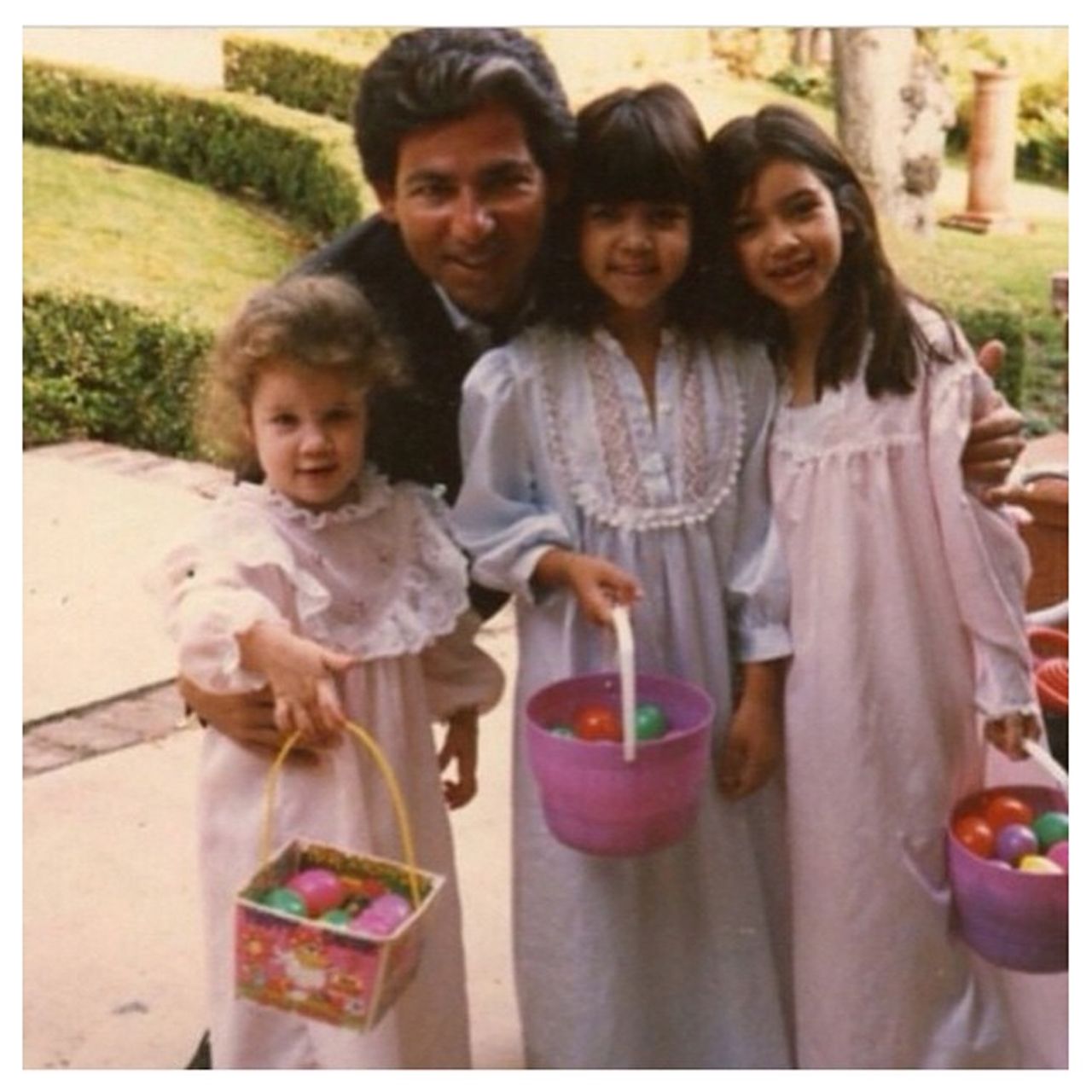 Kim Kardashian throwback picture