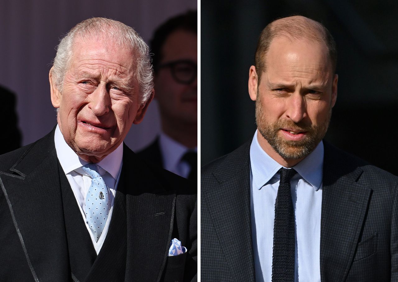 King Charles and Prince William