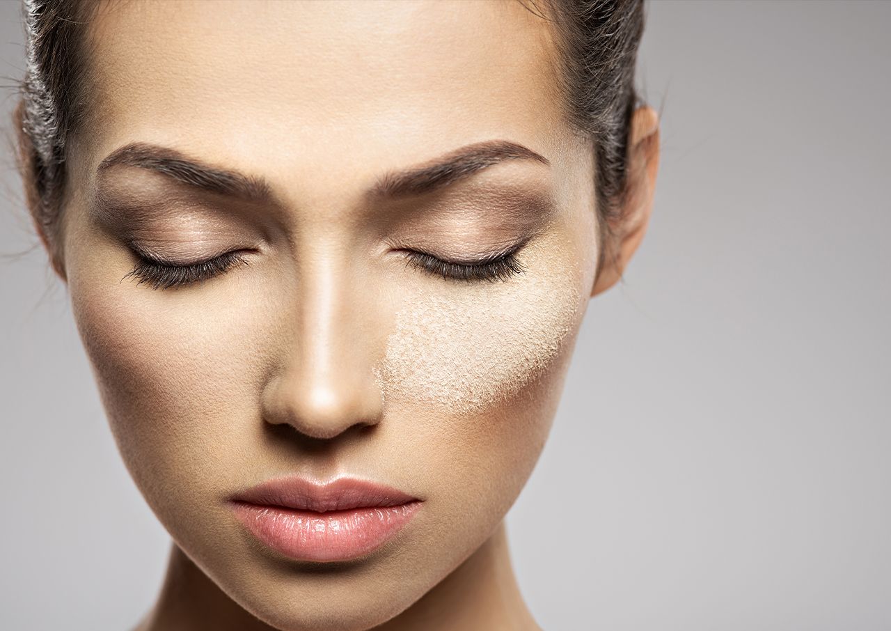 over-powdering