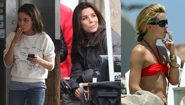 what celebrities still smoke cigarettes Celebrities That Smoke | Actresses That Smoke