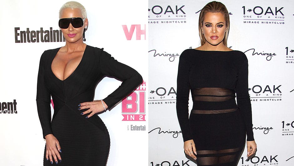 Khloe Kardashian And Amber Rose Feud