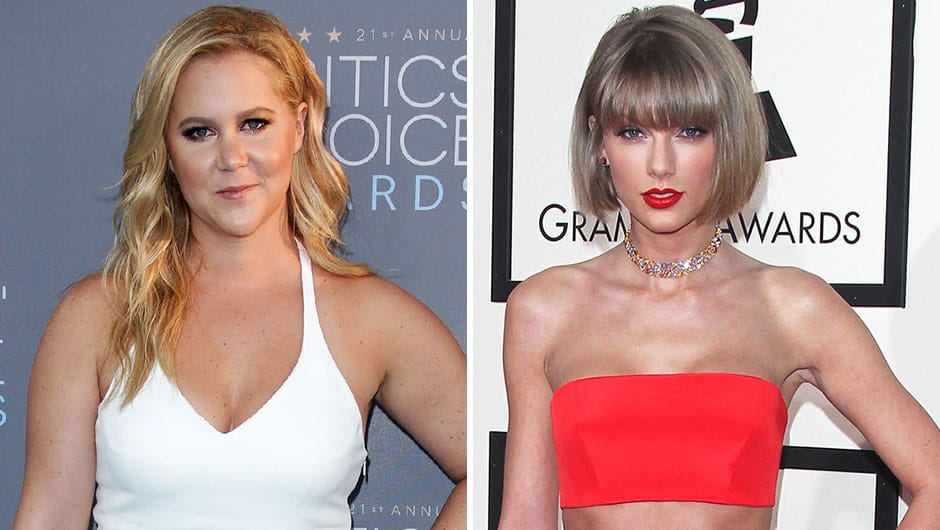 Taylor Swift Amy Schumer Thigh Gap Feud