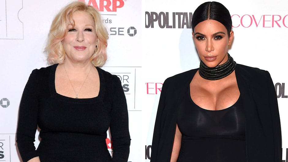 Kim Kardashian Twitter Feud With Bette Midler