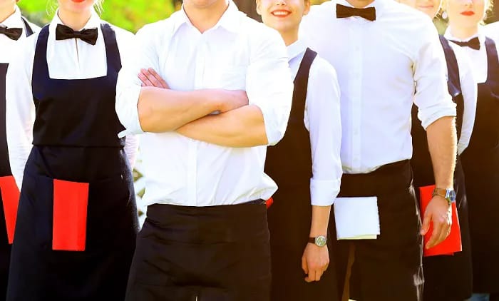 Color-Coordinated Waiters