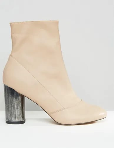 ASOS ELIXIR Leather Sock Boots